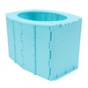 Kids Portable Toilet Portable Foldable Easy Cleaning ABS Potty Training