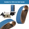 Sanding Belt 100 x 915 mm, 8PCS Belt Sander Sanding