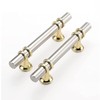 Haliwu 10 Pack Brushed Nickel Cabinet Pulls, Cabinet Handles Brushed