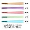 UBUNG Rainbow Cones | 50 King Size Conical Pre-Twisted Sleeves