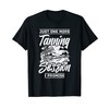 Tanning Bed Tan Spray Salon Quotes Indoor Sun Bathing T-Shirt