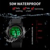findtime Men's Digital Sports Watch Stopwatch Alarm Waterproof Wrist Watches