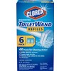 Clorox ToiletWand Disinfecting Refills, Disposable Wand Heads - 6 Count