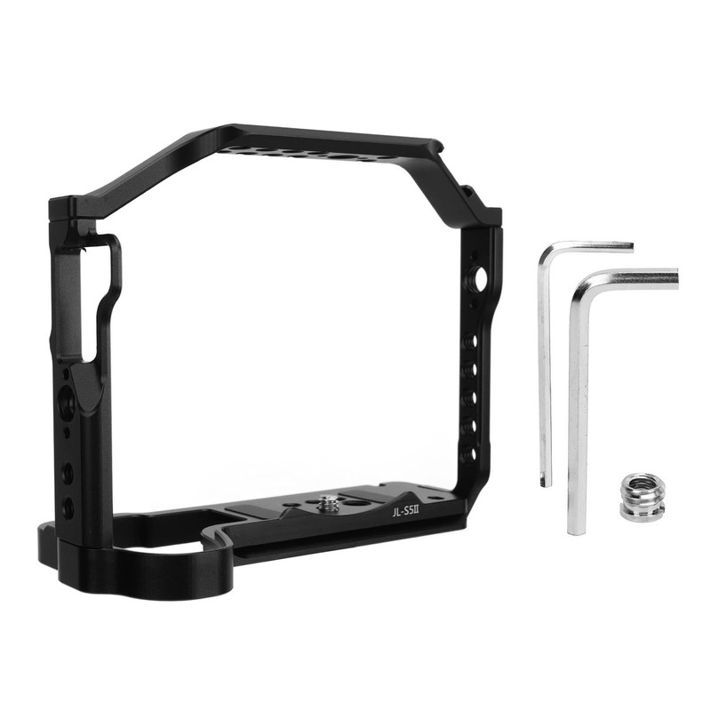 Aluminum Alloy Camera Cage for LUMIX S5II Extension Frame Stabilizer