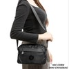 Cross Bag Black Color Daily Shoulder Bag Zipper Casual Men Black