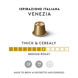 Nespresso Capsules Original Line, Ispirazione Venezia, Medium Roast Coffee Pods, 50-Count Espresso Coffee Pods