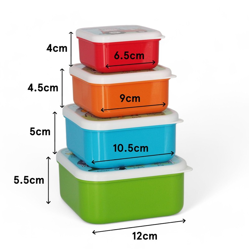 Tyrrell Katz Kids Snack Boxes with Farm Print - Children's