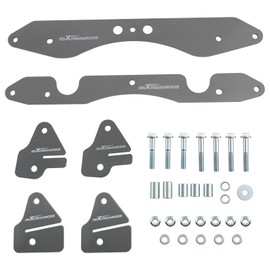 maXpeedingrods 2" Lift Kit for Polaris RZR 900 Trail 50" 2015-2020, for Polaris RZR XC EPS 2015-2020, Front and Rear Rise Mount Bracket Steel Lift Brackets Kit, Gray