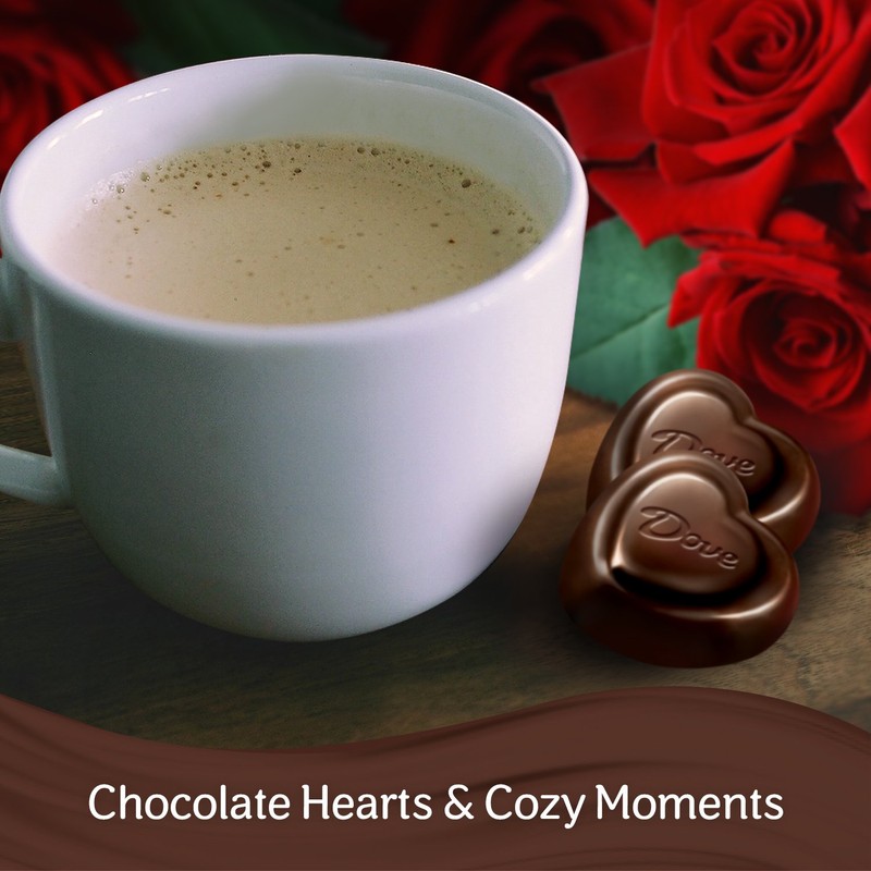 Dove Promises Valentine Dark Chocolate Candy Hearts 8.87-Ounce Bag (Pack