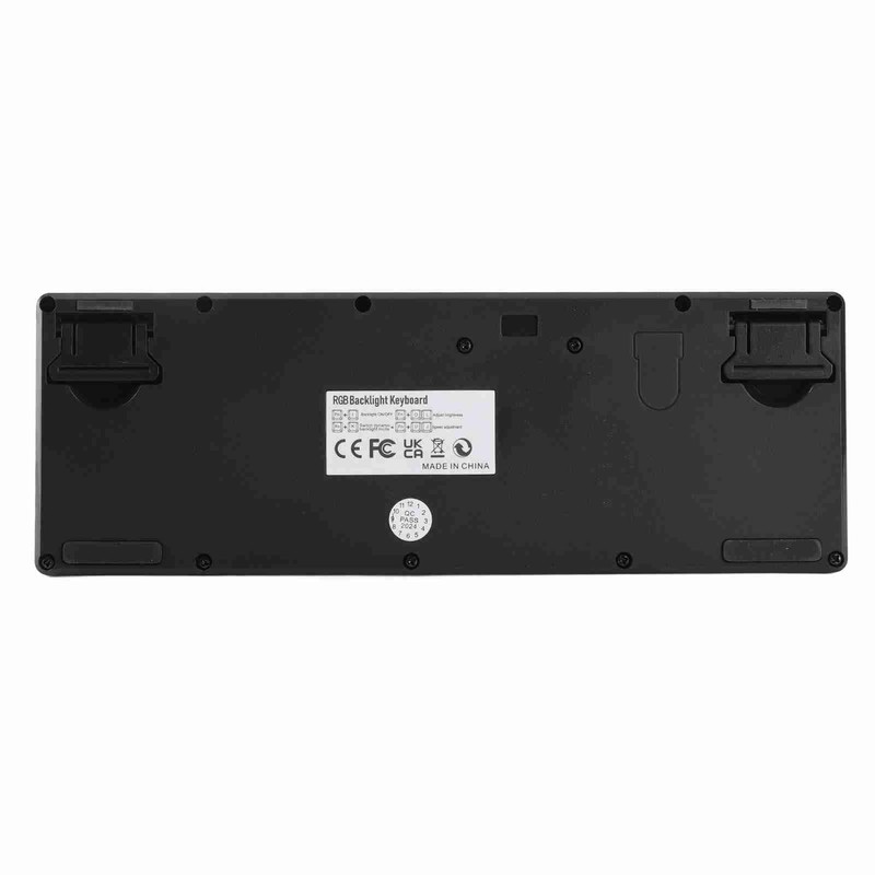 Gaming Keyboard USB 61 Keys RGB Backlit Ergonomic Contrast Color