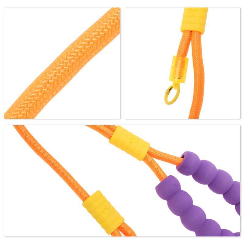 CAPASTEC Freihändige Hundeleine, verstellbare Crossbody-Taillenleine Multifunktion, 2,5 m 8,2 ft