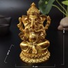 Ganesha God Indian God, Gold, Ganesha, Elephant, Object, Interior, Good
