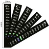 WanFengXue 5 Pcs Water Thermometer Aquarium Thermometer Sticker Water Thermometer
