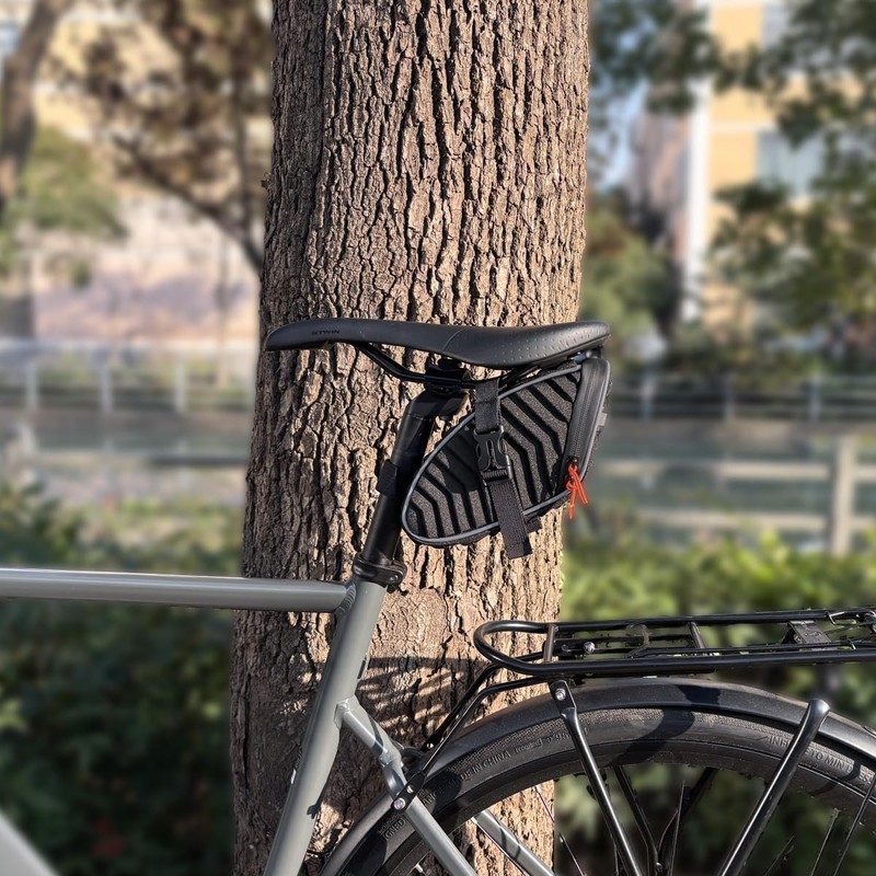 Danuosie Bike Seat Bag, Bicycle Saddle Bag, 3D Shell Under