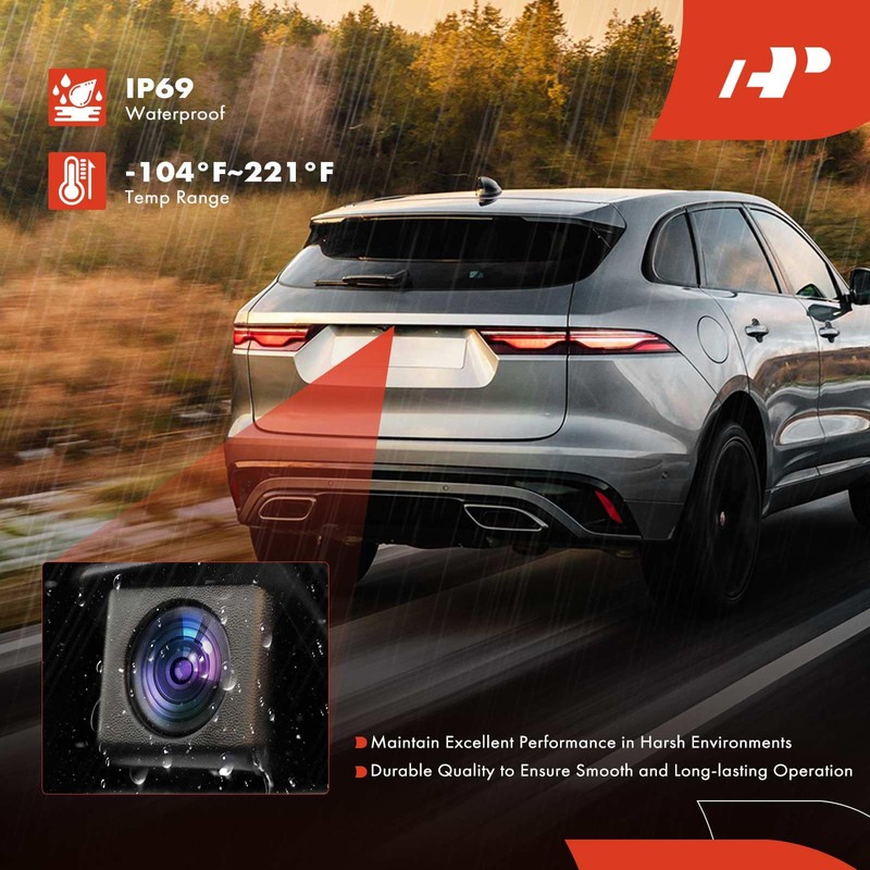 A-Premium Park Assist Camera Rear View Backup Reverse Camera Compatible