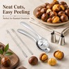 Chestnut Cutter Tool Chestnut Peeler Aluminum Alloy Chestnut Opener Cracker