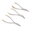 3pcs Dental Residual Teeth Fragments Extraction Pliers Stainless Steel Residual
