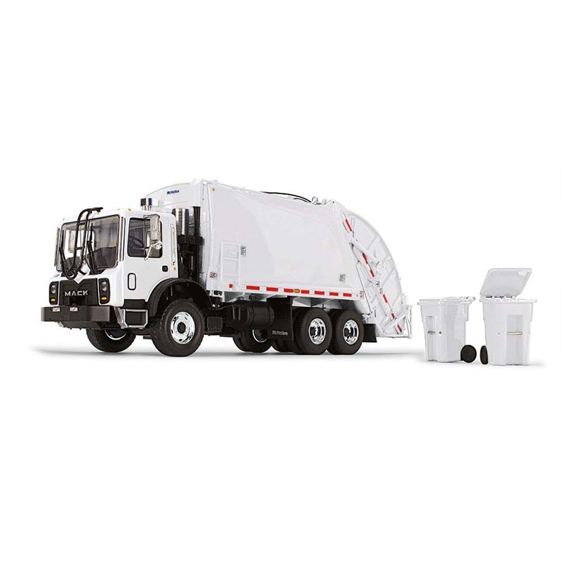 First Gear 1/34 White Mack TerraPro with McNeilus Rear Loader