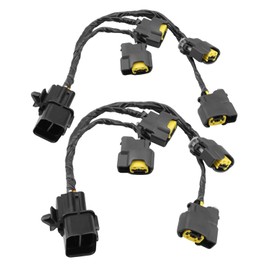 Quaneguzy Ignition Coil Wire Harness Fit for Kia Hyundai 2010-2014 Soul 2010-2012 Ignition Coil Extension Wire Harness 5Pins Replace 27350-2B000 2Pcs