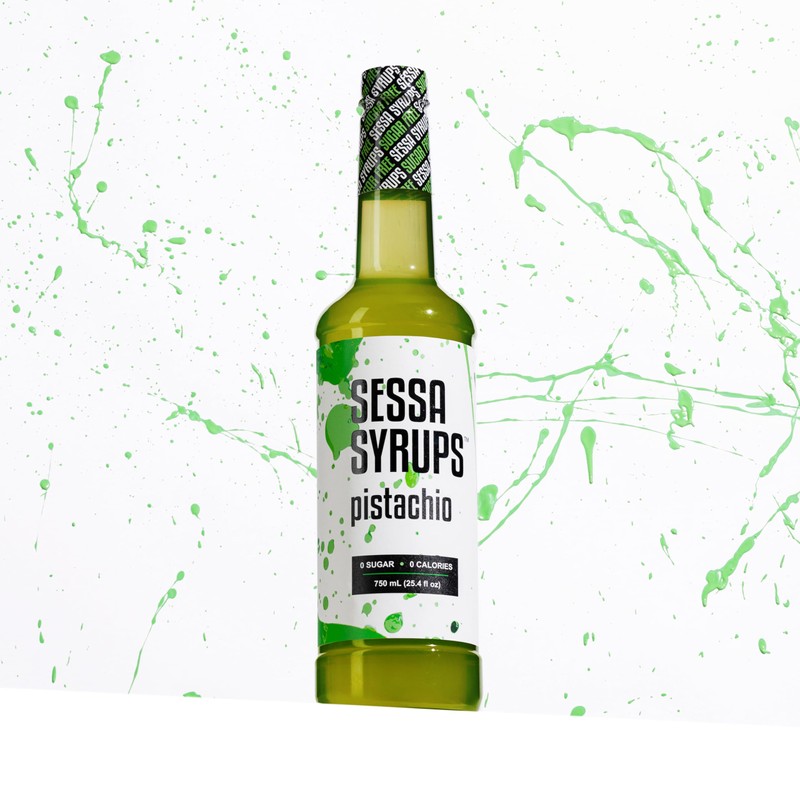 Sessa Syrups Sugar Free Pistachio Syrup - 25.4 Fl Oz