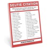 Knock Knock Nifty Note Pad, Selfie Citation
