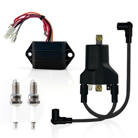 Ignition Coil AC CDI Ignitor Spark Plugs For EZGO Golf Cart 4 Cycle Gas 1996-1998 26652-G01 72562-G01