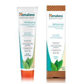 Himalaya Himalaya Botanique Complete Care Whitening Toothpaste, Simply Mint, for a Clean Mouth, Whiter Teeth and Fresh Breath, 5.29 oz