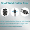 Spot Weld Cutter, Sheet Metal Hole Cutter, Punch Remover Panel