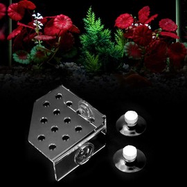 Pssopp Coral Rack Acrylic Coral Frag Rack Mount Plant Holder for Aquarium Aquarium Accessories Holder Aquarium Marine Sources with Suction Cup