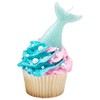 Bakery Craft Mermaid Tail Shaped Birthday Candle - 1 Count