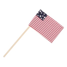 CAXUSD Handheld American Flag Patriotic Decorative Flag for Independence Day Celebrations Sporting Events Tear Resistant for Home Decor