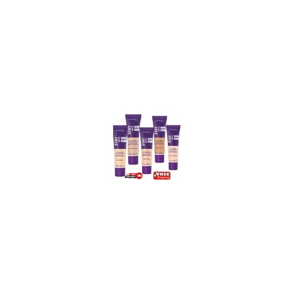 Base de base de mousse líquida mate Rimmel London Stay,