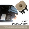Shakas Glove Box Latch, Handbox Compartment Locking Handle Repair Accessories,