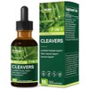 Cleavers Lymphatic Drainage Drops - Cleavers Herb Extract Tincture for