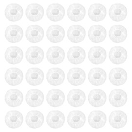 Bojueshaw 50Pcs Plastic Bath Caps,Disposable Elastic Bath Cap,Waterproof Shower Caps,Hair Cap for Home Use, Hotel,Spa,and Hair Salon