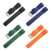 Seiko DAL0BP SKA293J2 SKA291J1 Replacement Watch Band Black / Green
