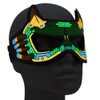 Ucult Superhero Mask Eye Mask with Luminous Effect for Carnival