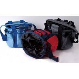 Rhinegold Horse Grooming Bag (Red, Rectangular, Elasticated, Nylon Bristles, Plastic Handle, Detangles All Hair Types, For Horse Owners/Groomers, Female)