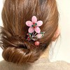 샵프리C Traditional Korean Hairpin for Hanbok with Floral Design -
