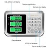 300KG/661lbs Weight Electronic Platform Scale,Stainless Steel High-Definition LCD Display,Digital Floor