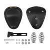 Motoforti Motorcycle Solo Driver Seat Saddle Cushion with Spring Base