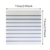 ONLYKXY 4 Pack Transparent Sticky Notes 7.6x7.6CM Self-Stick Book Tabs