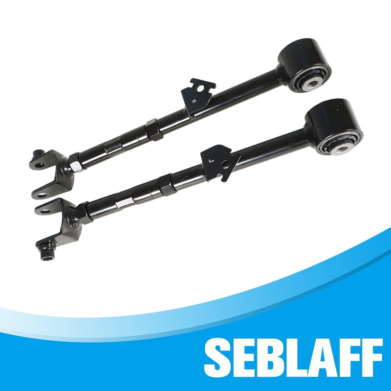 SEBLAFF 2-Pack Adjustable Rear Alignment Camber Arm Kit Replacement for