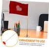 DOITOOL Table Flag Stand Stainless Steel Base Small Desk Flag