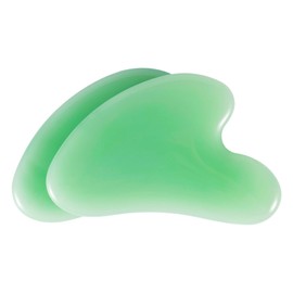 2pcs face gua sha Board Set, gua sha Jade Manual Massage Stick for face and Body, for Sculpting jaw line and eliminating Puffiness Relieving Tension Redness Daily Skincare, Men Women self Care Gifts
