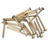 sourcing map 20 Pcs Small Tiny Nails 2.8mmx40mm(DXL) Tiny Brass