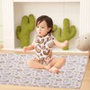 Baby High Chair Floor Mat, 110 x 110 cm, Soft,