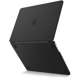 Kuzy for MacBook Air 13 inch Case 2025 M4 A3240, 2024 2022 M3 M2 A3113 A2681 - Matte Protective Hard Shell Cover, Lightweight for MacBook Air 13.6 inch case, Space Black