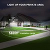 LUXFLY 2 Pack LED Flood Lights Outdoor,200W 20000LM Super Bright