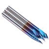 Wood Carving Router Bit Solid Carbide 0.1mm Each Angle Taper